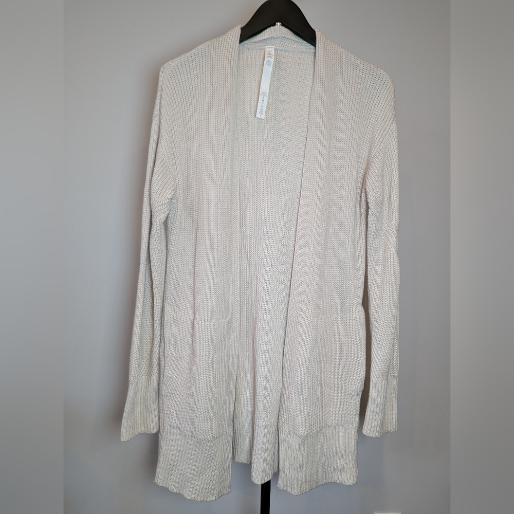 Lululemon Athletica Cream Cardigan
